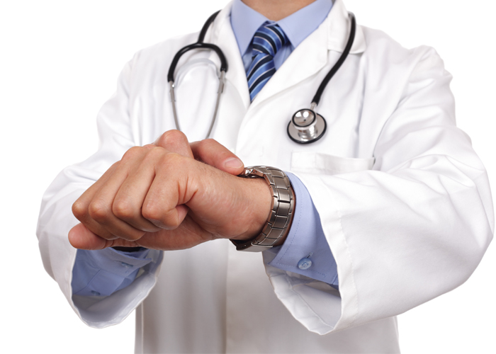 average doctor visit time